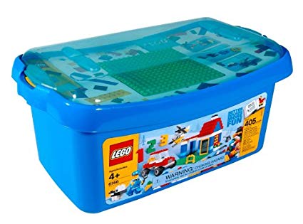 Small Bucket of LEGOS  Las Vegas Baby Equipment Rentals